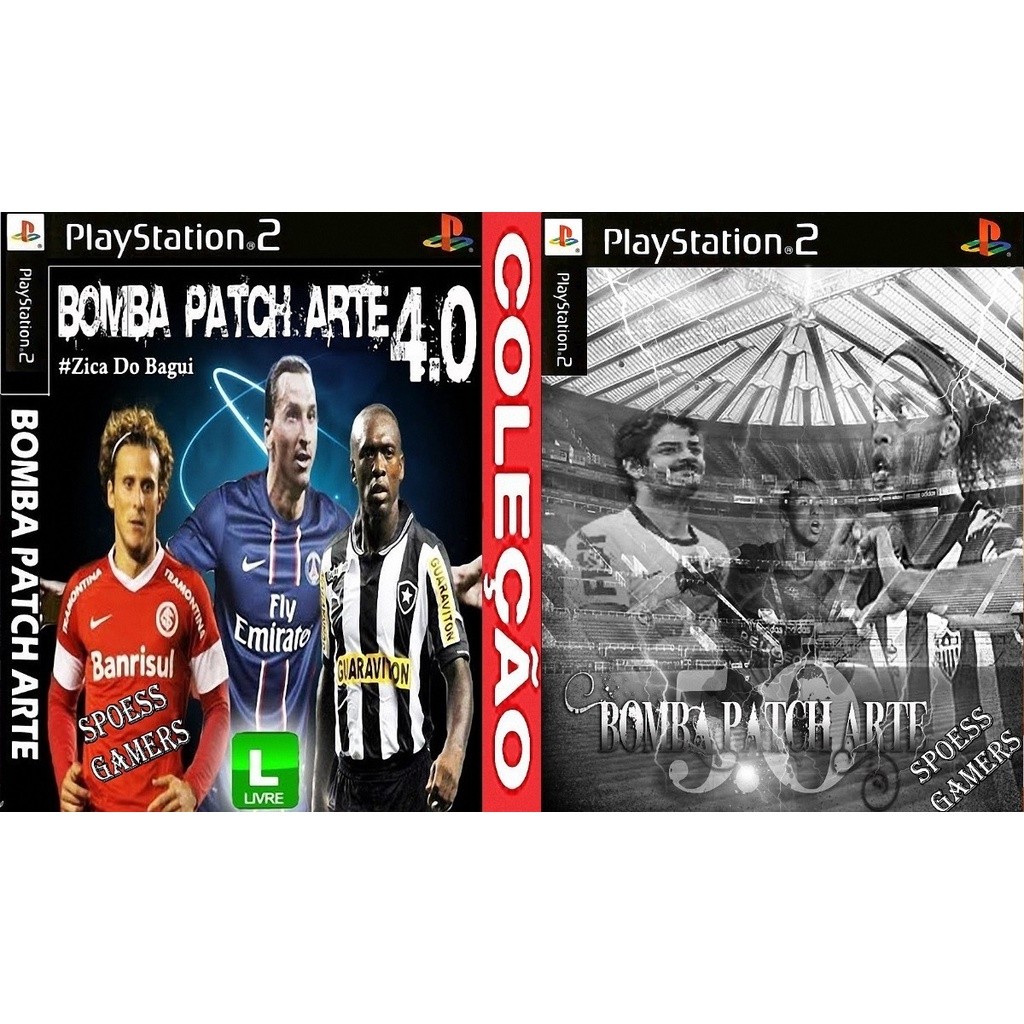 Jogo Ps 2 Bomba  Art 4.0 E 5.0  2012 / 2013 (2 Dvds)