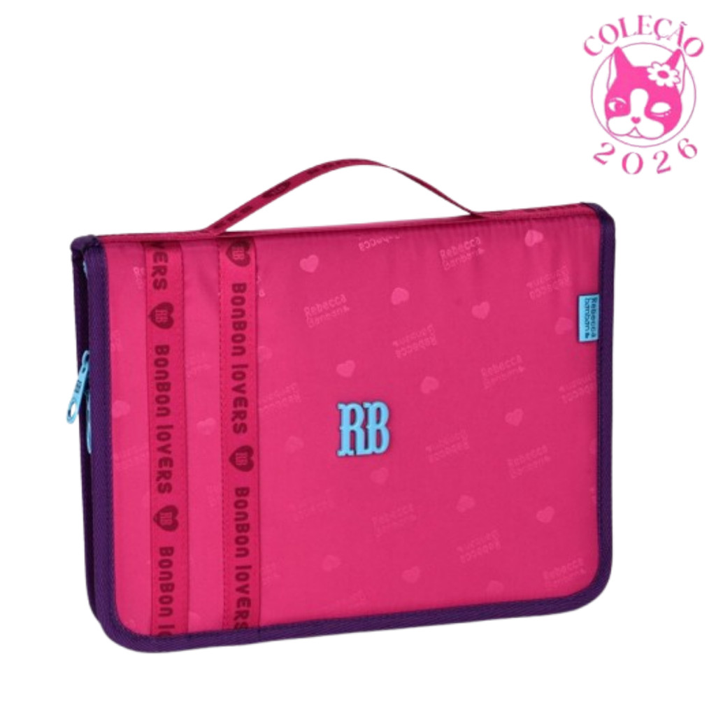 Estojo 96 Pens Feminino Rebecca Bonbon Urban Mix - Clio Style COR:ROSA