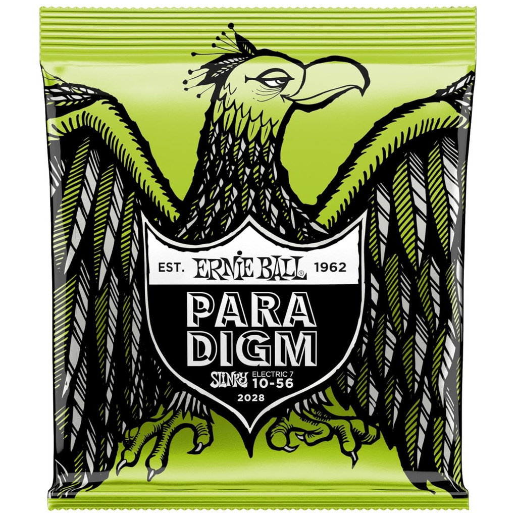Encordoamento ERNIE BALL guitarra 7 Corda 010 Paradig P02028