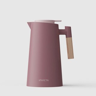 Garrafa Térmica Cori com Gatilho 1L Rosa Vintage Invicta em Oferta na Shopee