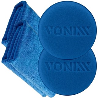 Kit 2 Aplicador Espuma Automotivo + 2 Pano Microfibra em Oferta na Shopee