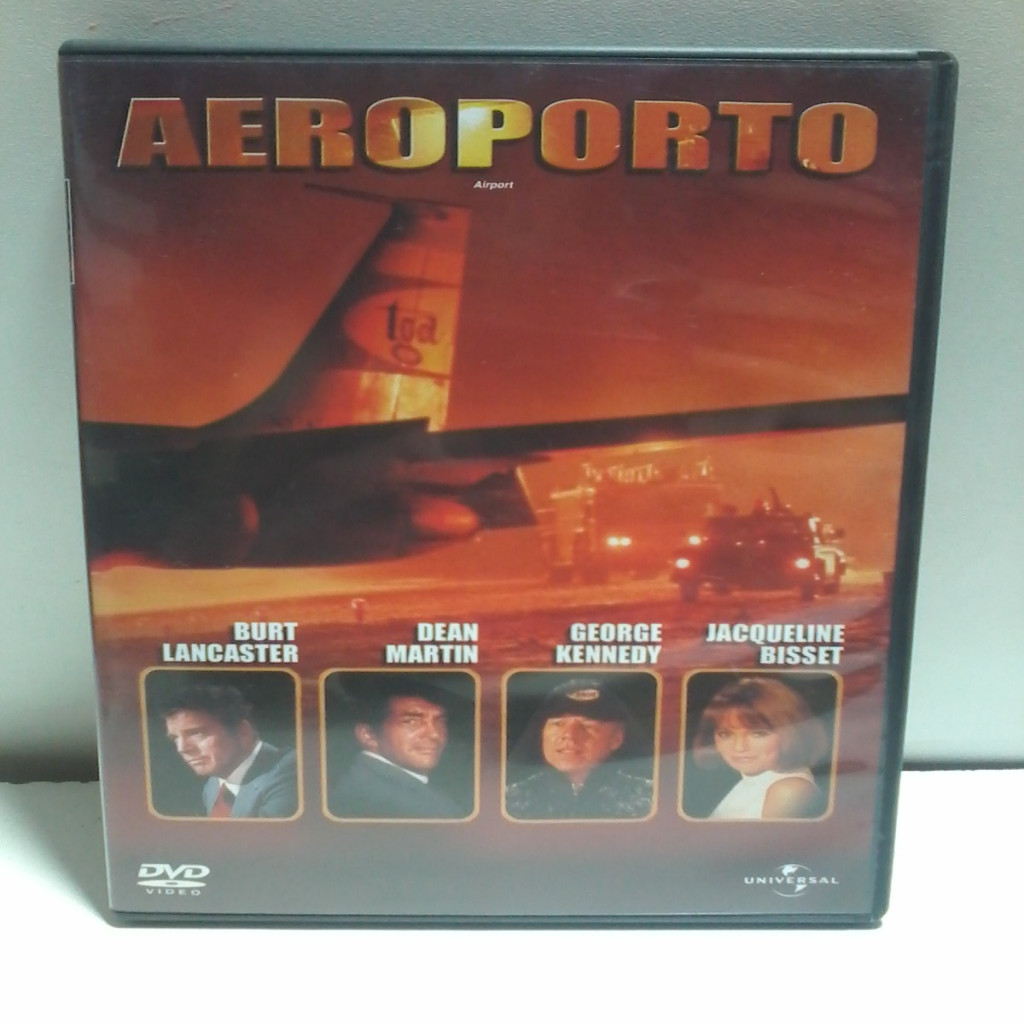 DVD Dvd Aeroporto - Burt Lancaster - Jacqueline Bisset editora George Seaton
