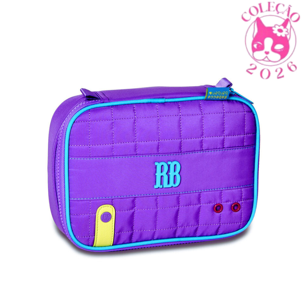 Estojo Box 36 Pens Rebecca Bonbon Plush Dreams-Clio Style Cor:Roxo em Oferta na Shopee