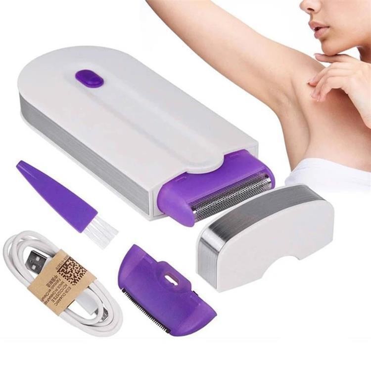 Depilador A Laser Elétrico Facial E Corporal Recarregável Sem Fio