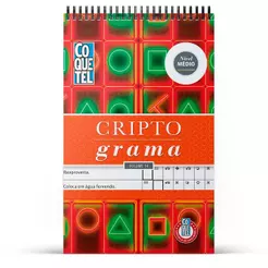 Livro Coquetel Espiral Criptograma | Vol.14 | Nível Médio