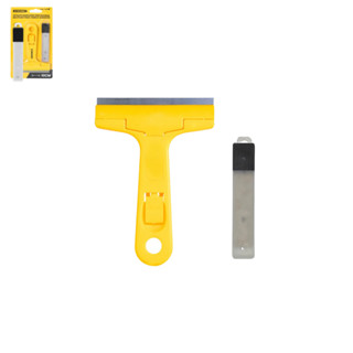 Estilete Raspador Com 4 Lâminas Plano Tinta Piso Vidro Cerâmica Rejunte Adesivo Multiuso em Oferta na Shopee