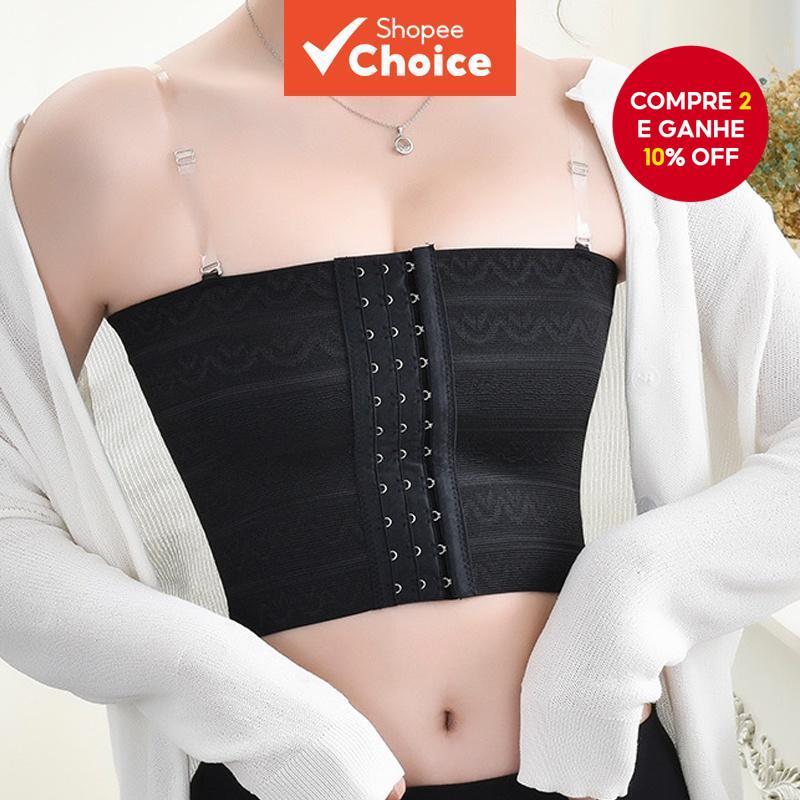 Pasta De Peito Respirável XS-2XL Com Gancho-Pulôver FTM/Trans Para Busto Grande