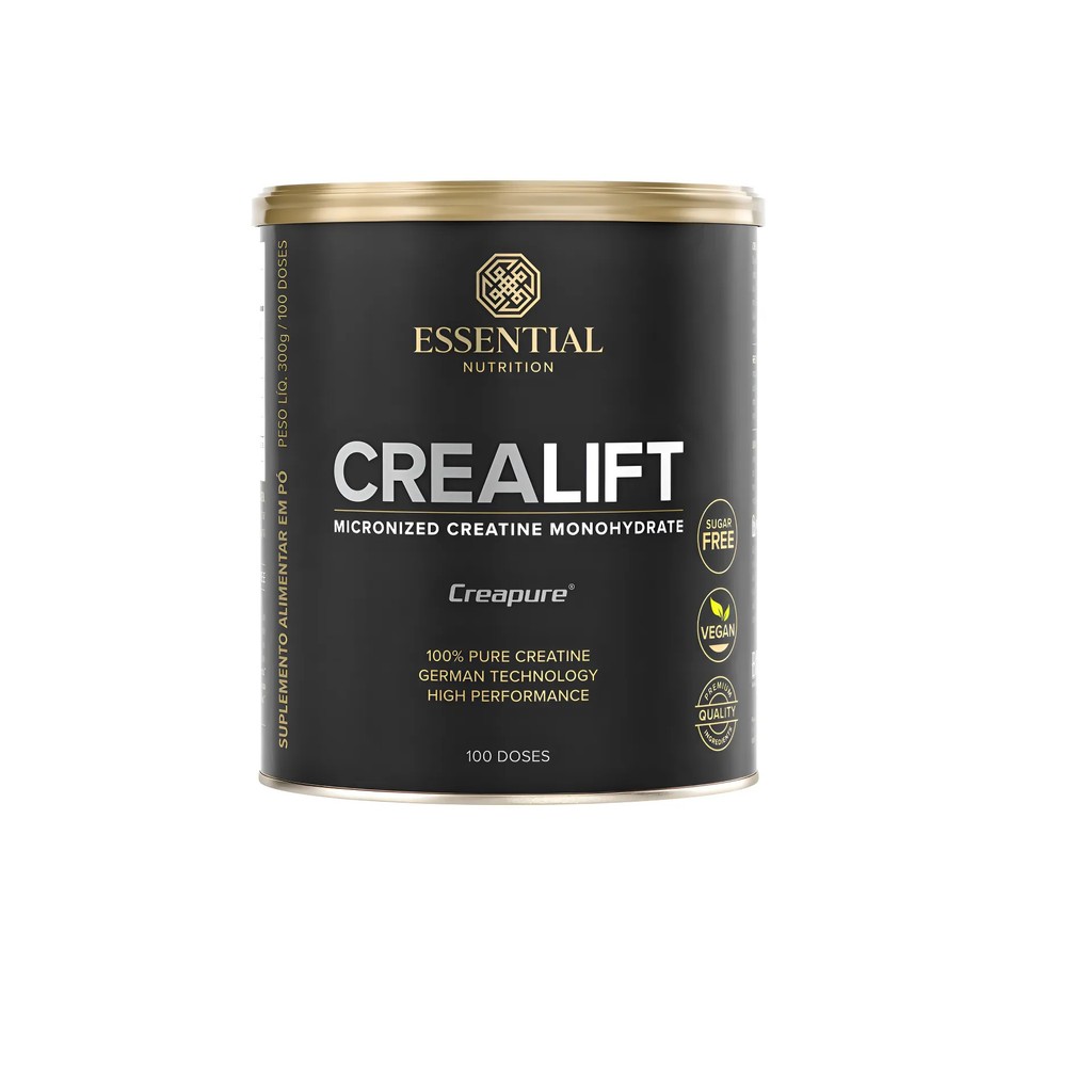 Crealift Creatina Essential 300g 100 Doses - Essential