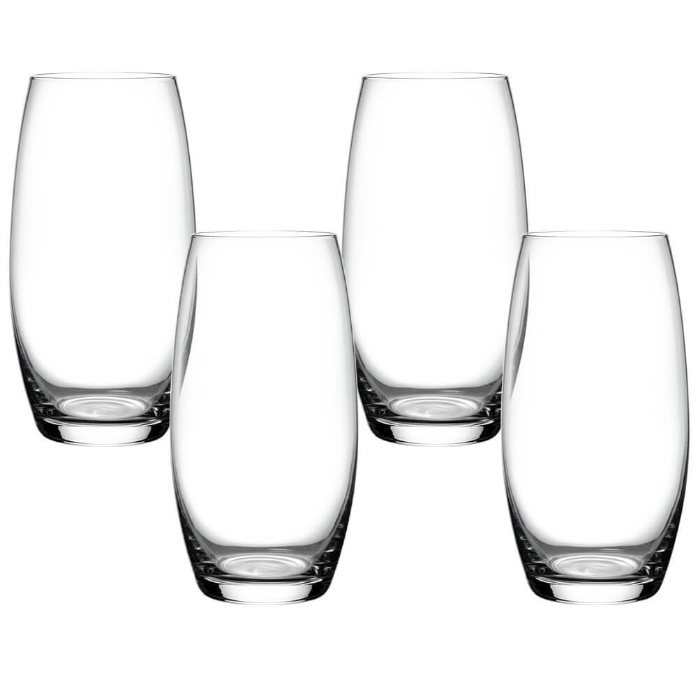 Jogo de Copo de Cristal Transparente Versat Long Drink 520ml 4 peça - Seu Lar em Oferta na Shopee