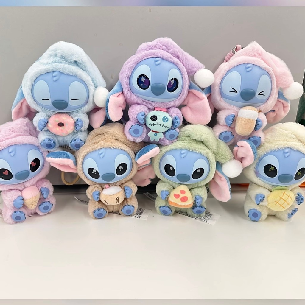 Stitch Coma Algo Antes Do Sono Chaveiro De Pelúcia Brinde Pingente Ornamento Presente