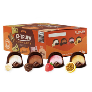 2 Caixas de Chocolate Trufado Ki-Trufa Sabores Sortidos Doce Festivo Atacado Lembrancinha Infantil em Oferta na Shopee