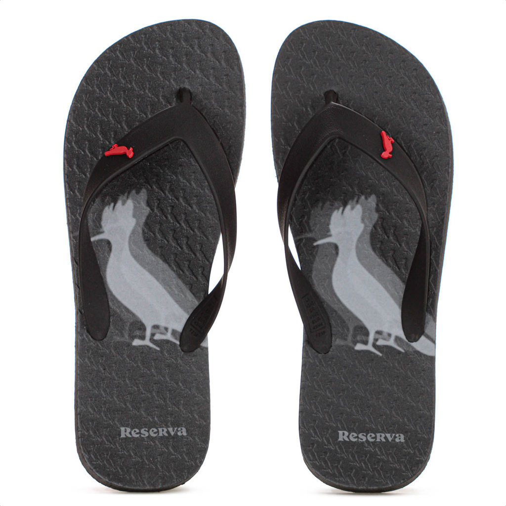 Chinelo Reserva Pica Pau Blur Preto - Masculino