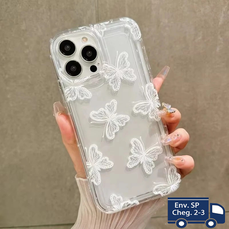 Capa Capinha Anti Impacto Para iPhone 11 12 13 14 15 16 17 XR X XS Pro Max Plus Bonito Dos Des  Anti-Arranhãoenhos k2701 em Oferta na Shopee