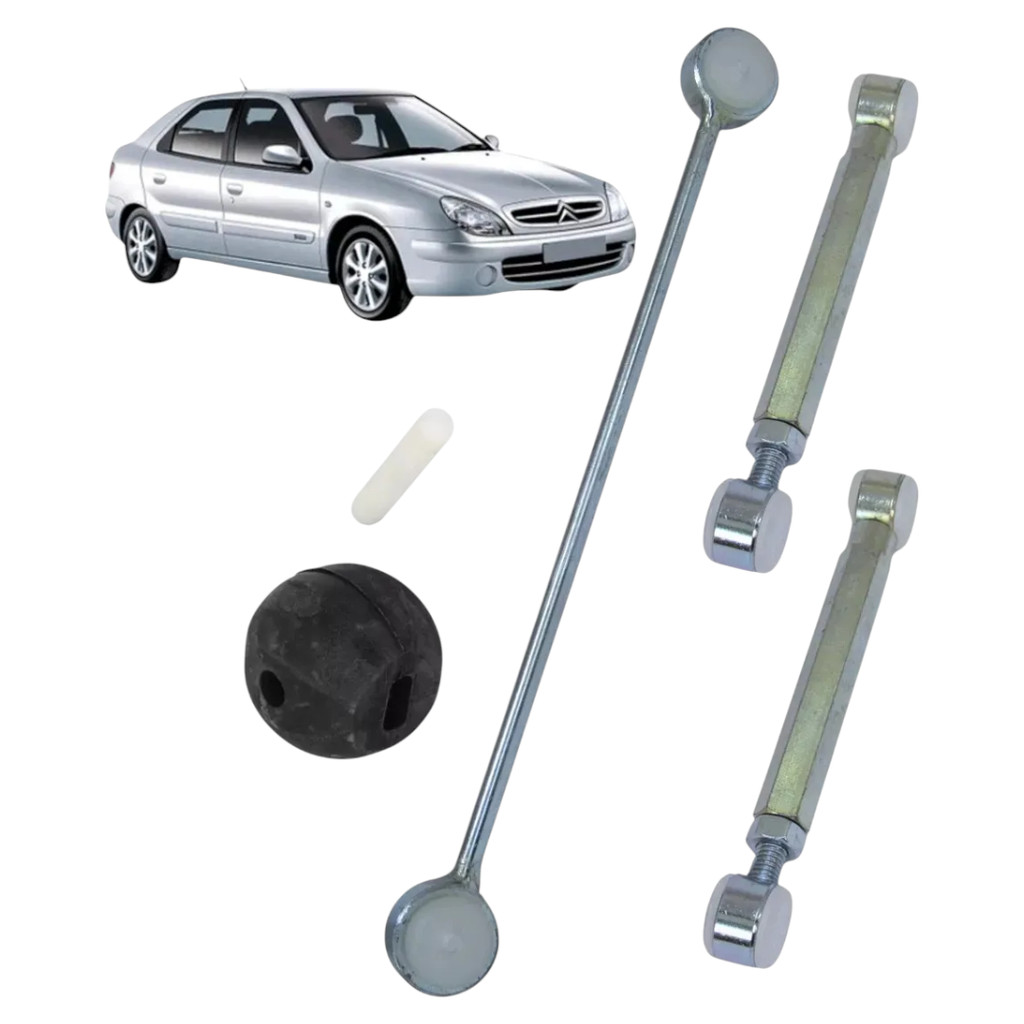 Kit Hastes Trambulador Peugeot 306 Xsara Partne Berlingo 1.8 e alavanca seletora