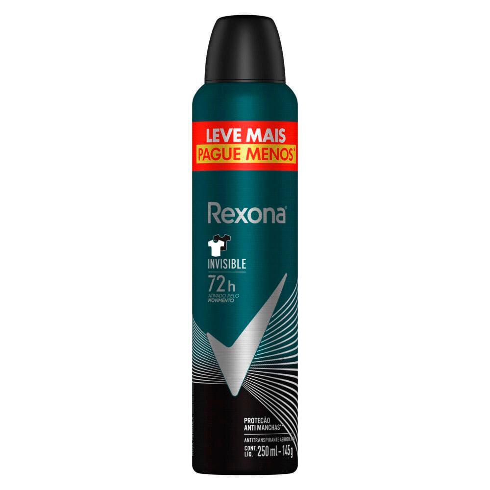 Desodorante Aerosol Rexona Invisible - Comprar com Melhor Preço em Banho e Cuidados com o Corpo