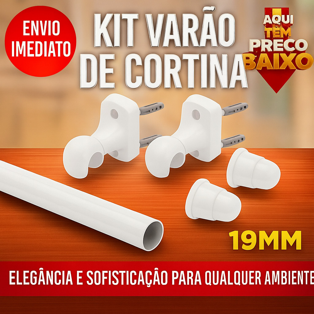 Suporte de Ferro para Cortina: Onde Comprar | BuscaProdutos