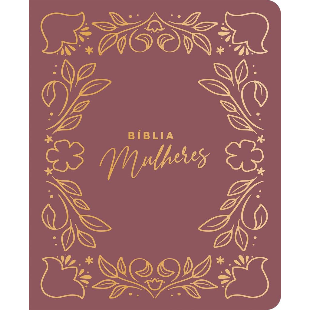 Bíblia Mulheres NVT | Viviane Martinello Espaço Para Anotações | Duas Colunas | Frame Floral Pink