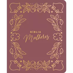 Bíblia Mulheres NVT | Viviane Martinello Espaço Para Anotações | Duas Colunas | Frame Floral Pink