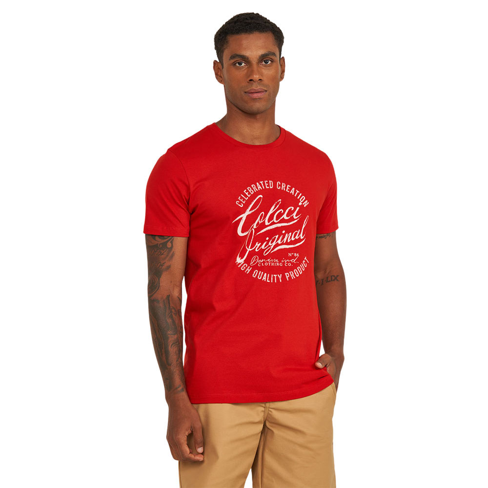 Camiseta Colcci Slim Com Estampa Frontal