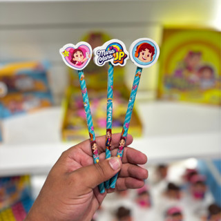 LÁPIS DE ESCREVER COM BORRACHA MARIA CLARA E JP em Oferta na Shopee