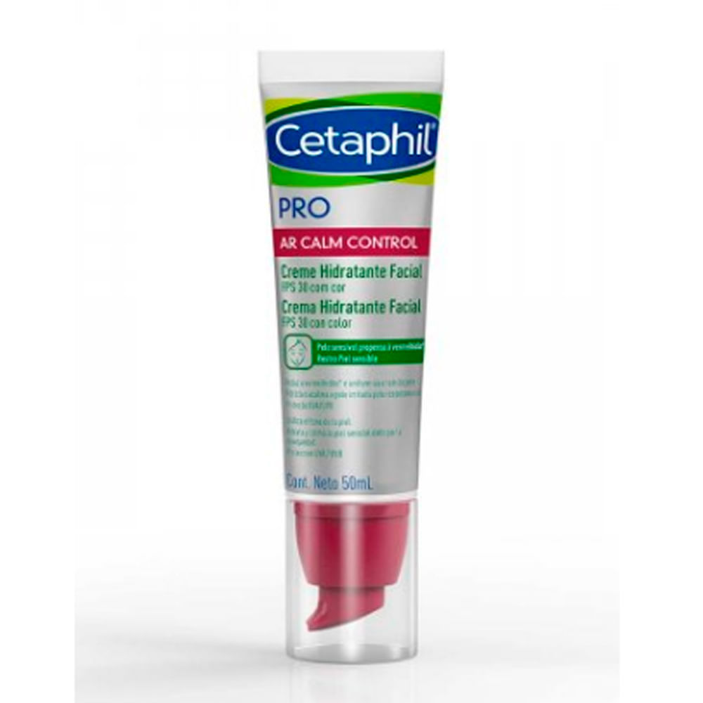 Cetaphil Creme Hidratante Facial Pro Ar Calm Control com Cor FPS 30 50ml