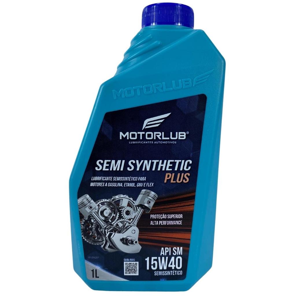 Oleo Motor Motorlub 15W40 Api Sm Semi Sintético 1L
