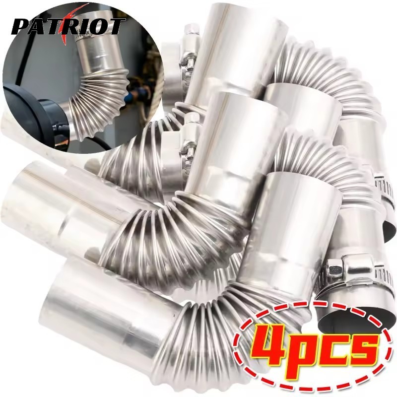 Tubo De Escape De Aço Inoxidável Para Aquecedores Marinhos | Compatível Com 24 Mm , Resistente À Corrosão , 25 ID 27 OD 