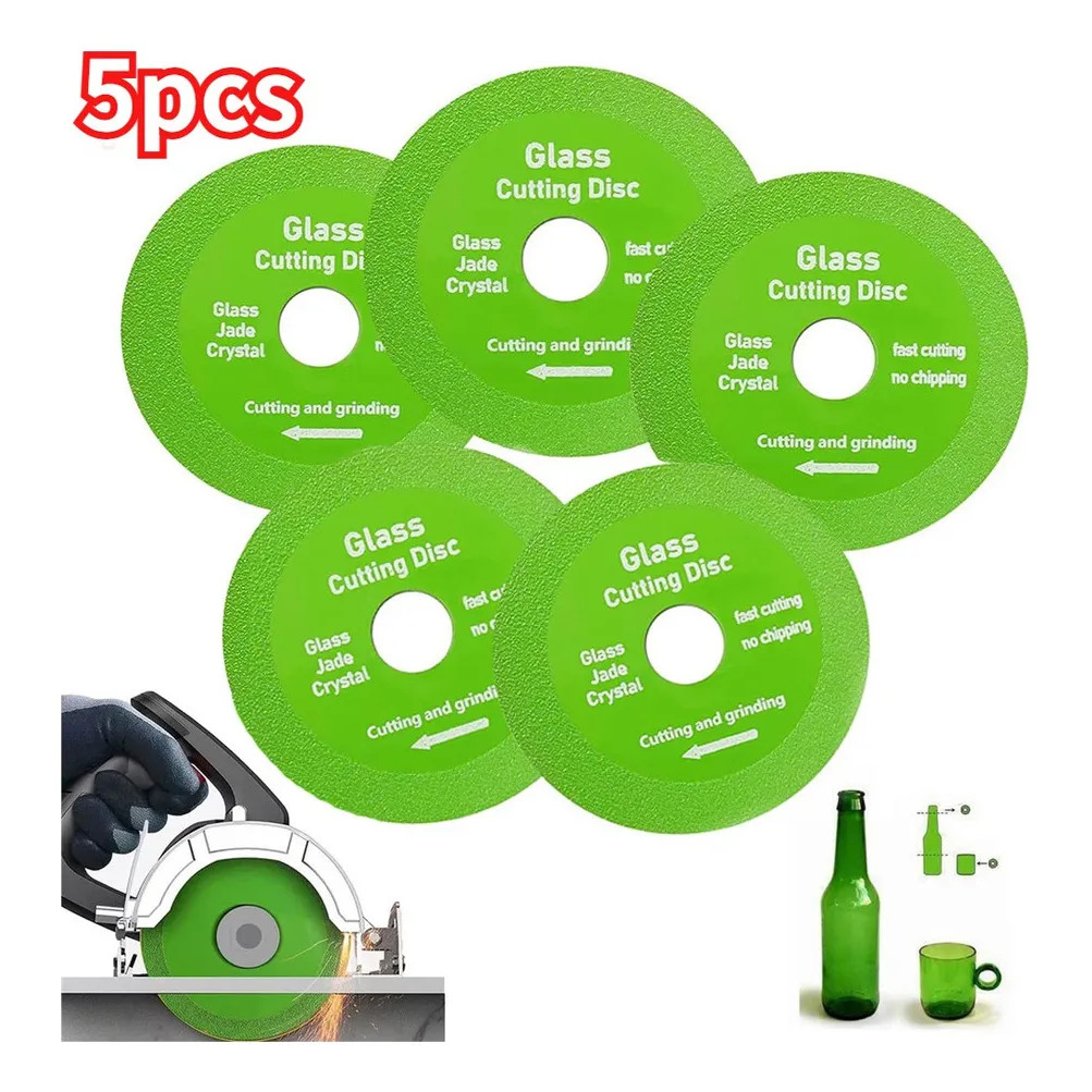 Kit5 Discos 100mm X 20mm Diamantado Para Corte De Vidro Porcelanato Piso e Cerâmica  Areia tipo 15mm em Oferta na Shopee