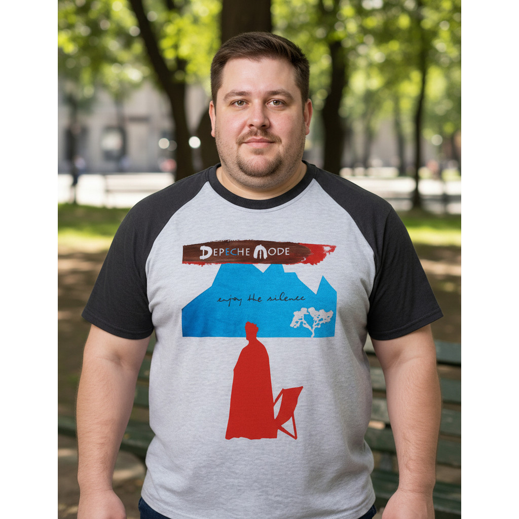 Camiseta Depeche Mode Enjoy The Silence ( Dm ) Plus Size