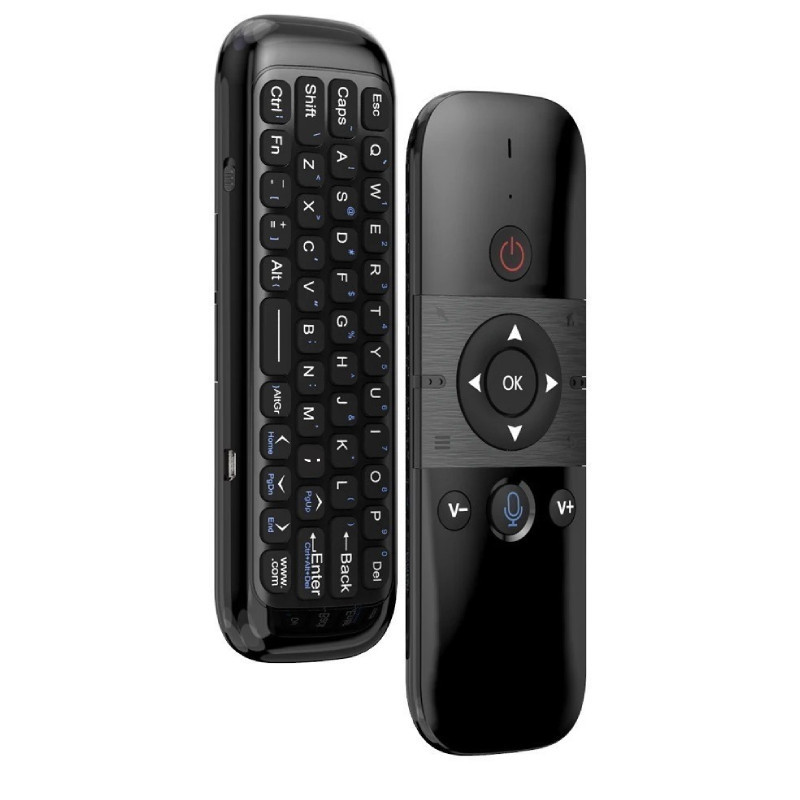 Controle Remoto Sem Fio Wechip W1 2.4g Air Mouse Teclado em Oferta na Shopee