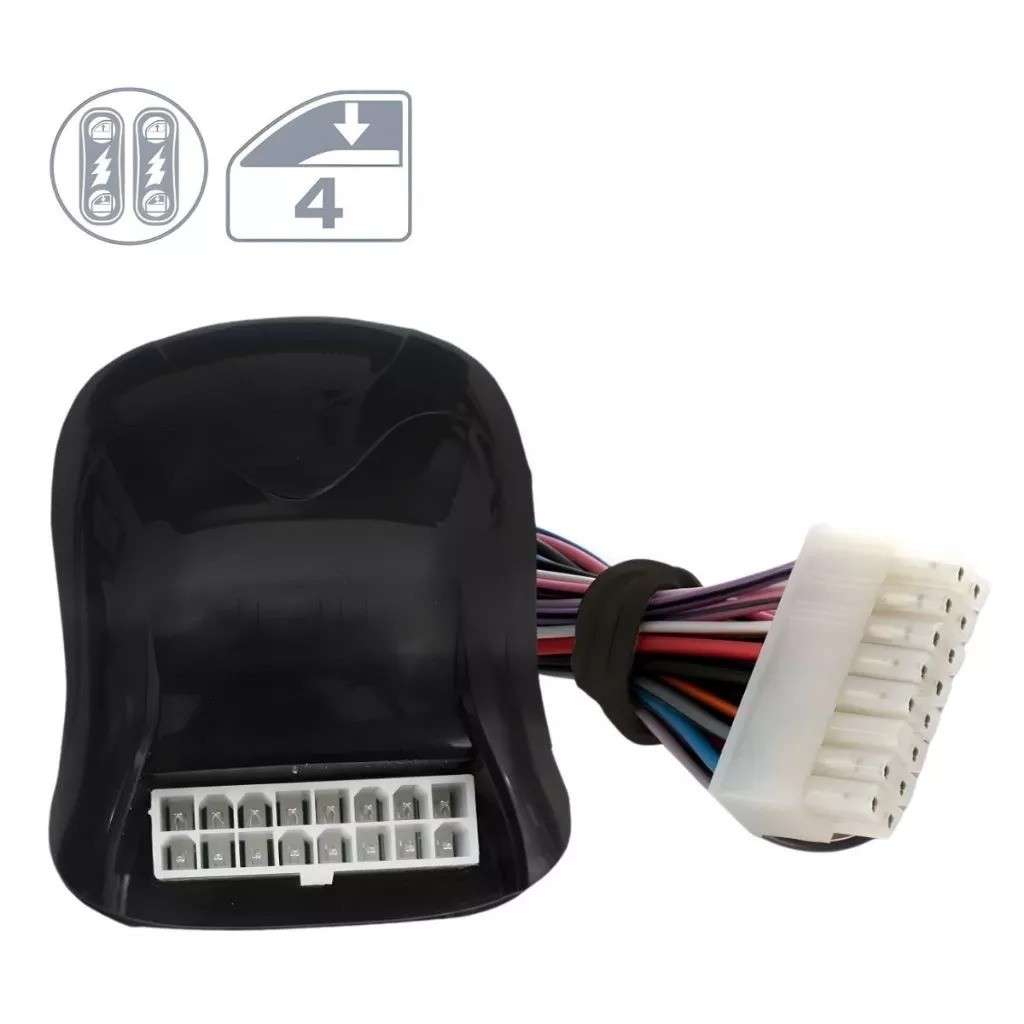 Módulo De Vidro Elétrico Universal Flexitron 4 Vidros Fdx42 em Oferta na Shopee