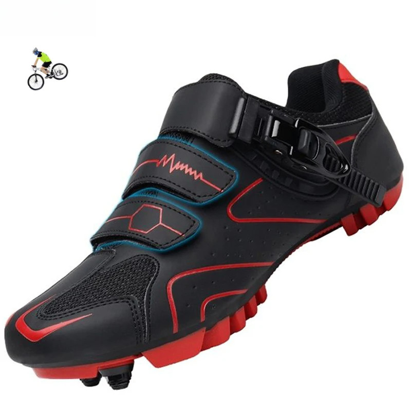 Sapatos De Mountain Bike Dos Homens Ciclismo MTB Fivela De Catraca Rápida Compatível Com Pedal Sistema SPD Para Interior