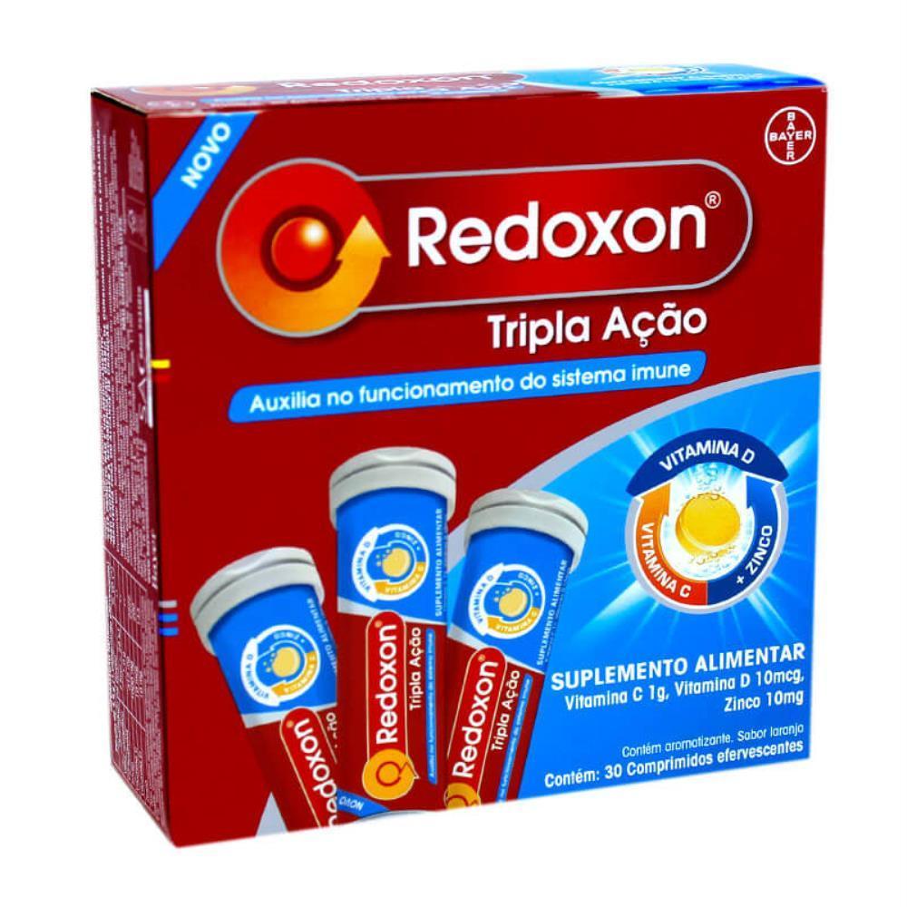 Redoxon Tripla Ação 1G Com 30 Comprimidos em Oferta na Shopee