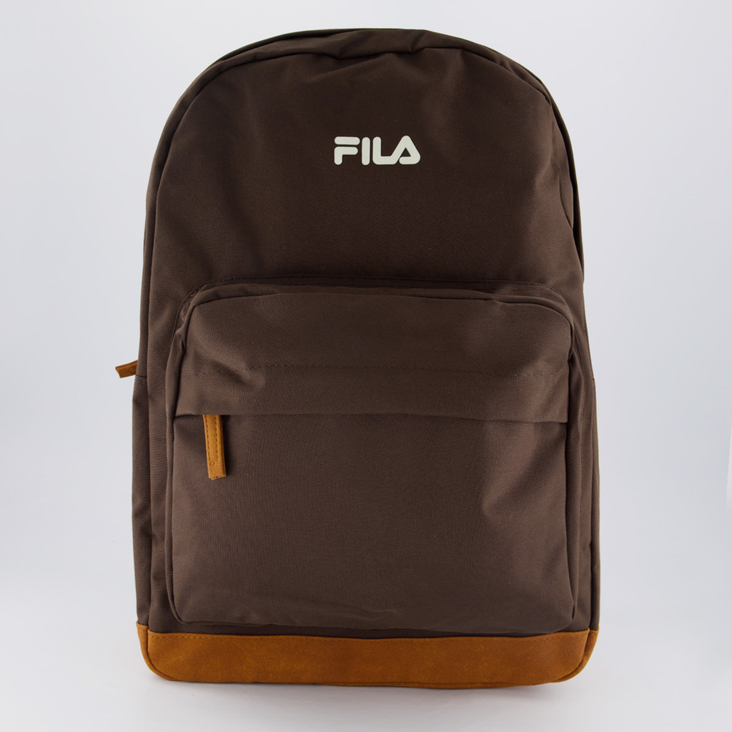 Mochila Fila Retro Letter Marrom em Oferta na Shopee