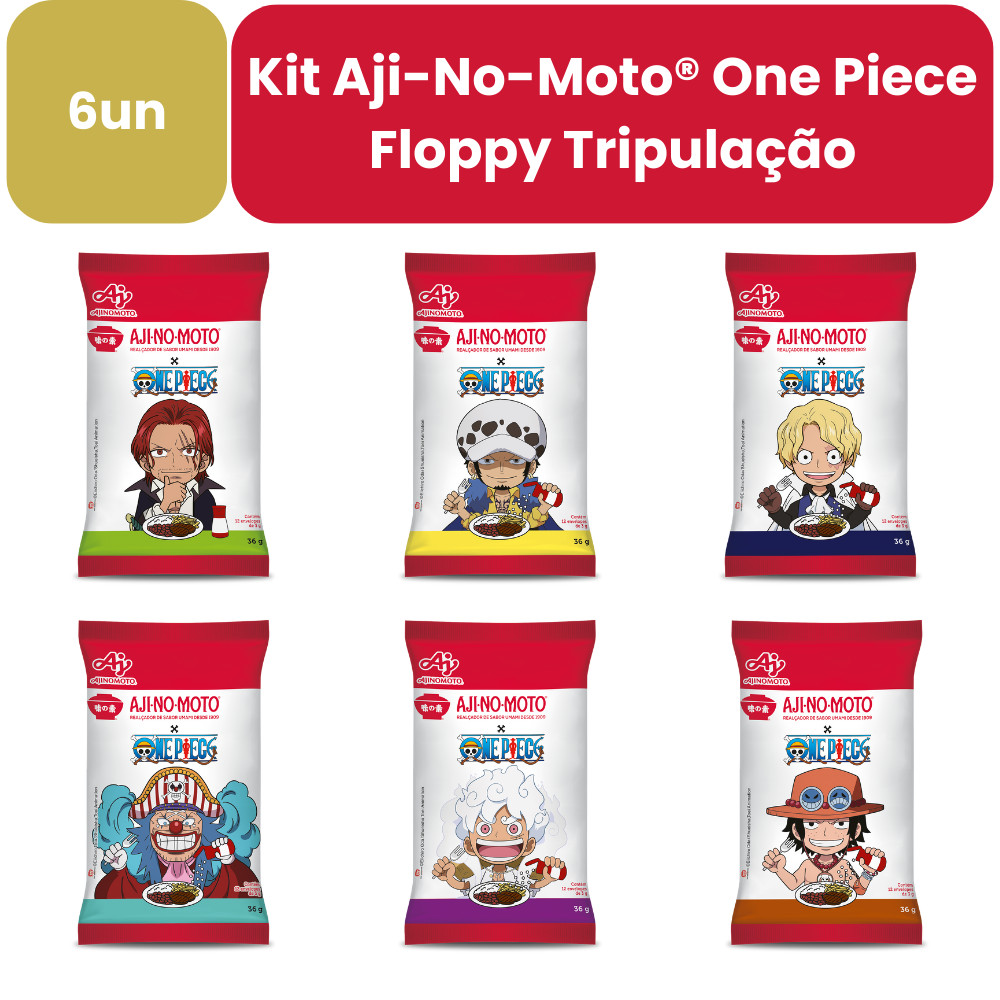 Kit AJI-NO-MOTO® One Piece Floppy Tripulação em Oferta na Shopee