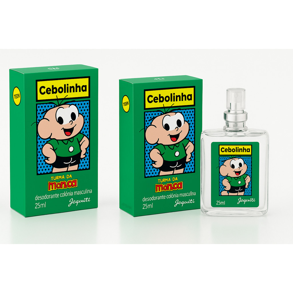 Kit 2 colônia Cebolinha- Jequiti