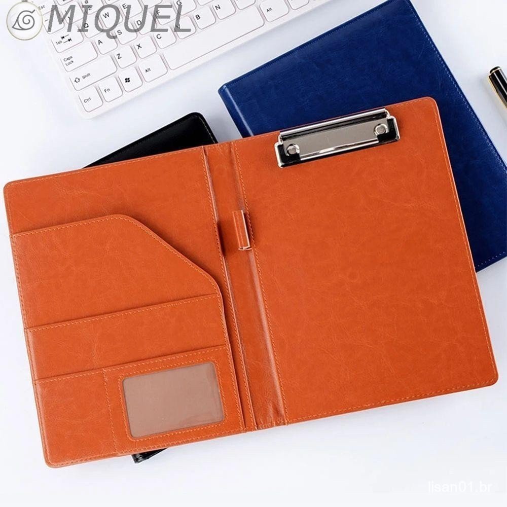 A4 Pasta Para Prancheta Documento Caso Porta Cartão De Visita Bolsa Documentos Comercial De Couro PU