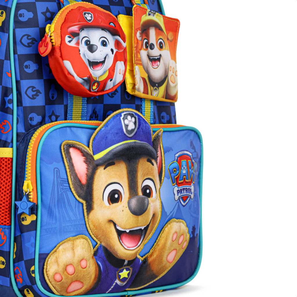 Detalhes do Mochila Escolar Xeryus 16 Patrulha Canina 15332 Azul - Infantil