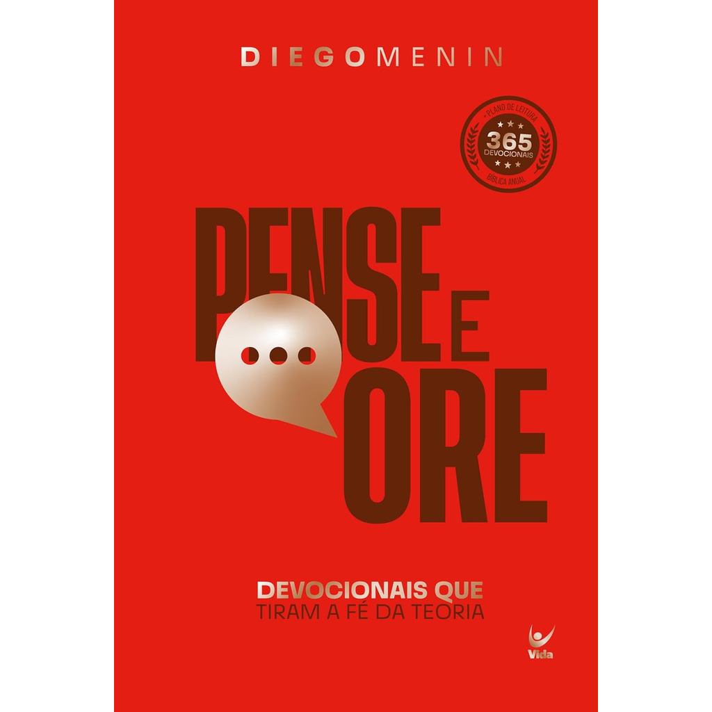 Pense e Ore 2026: Devocionais que Tiram a fé da Teoria | Diego Menin em Oferta na Shopee