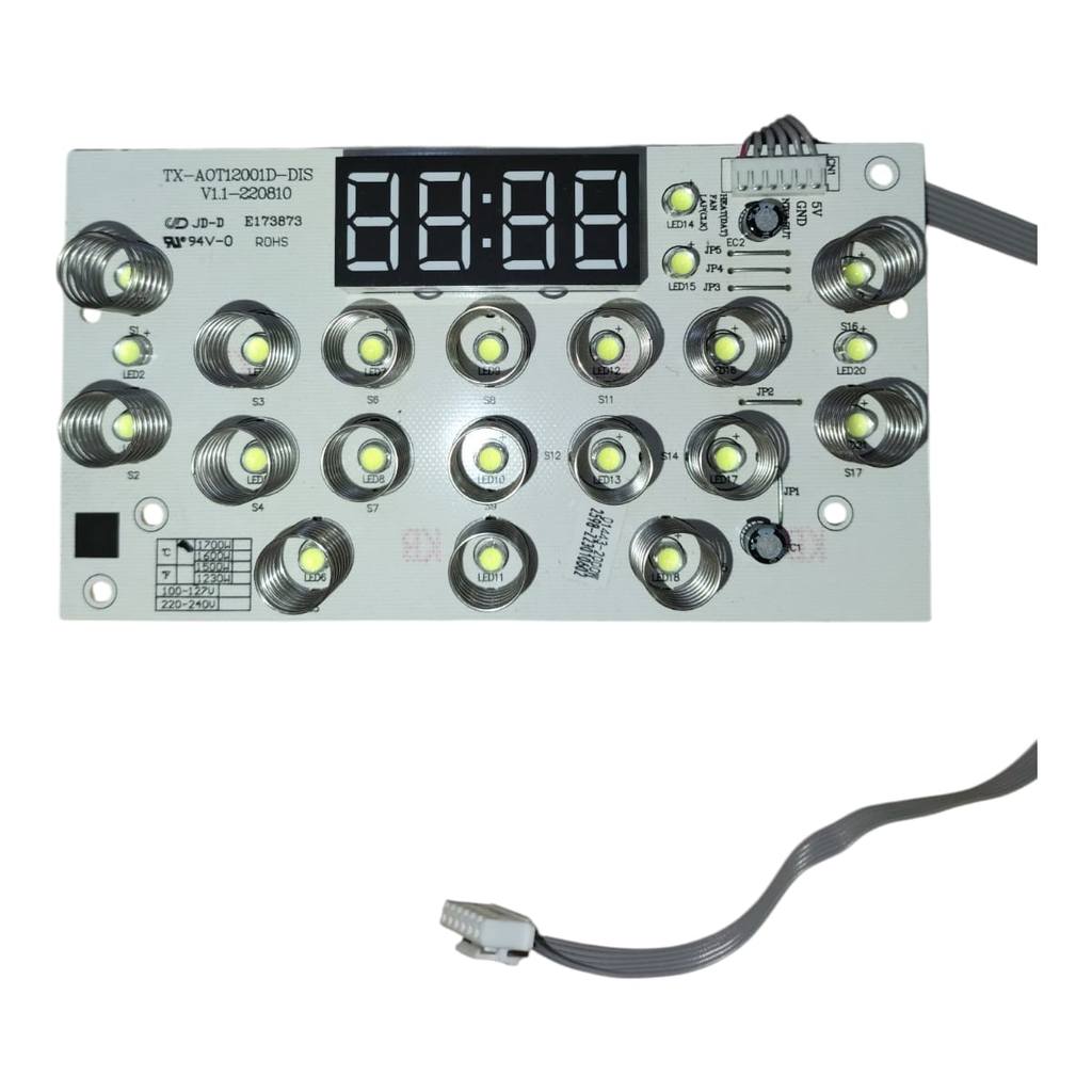 PLACA DISPLAY COMANDO DA FRITADEIRA AFO-12L-BI  220V MONDIAL
