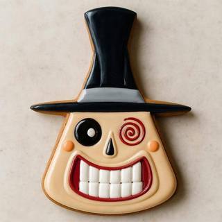 Cortador de Biscoito Prefeito | Cortador de Biscoito Nightmare Christmas | Confeitaria para Festa de Halloween