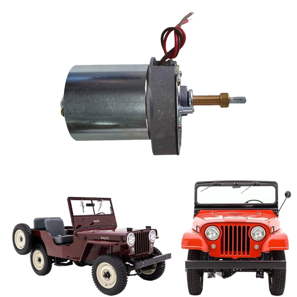 Motor do Limpador de Parabrisa Jeep Ford Willys 1948/1983 Cj5 Cj3