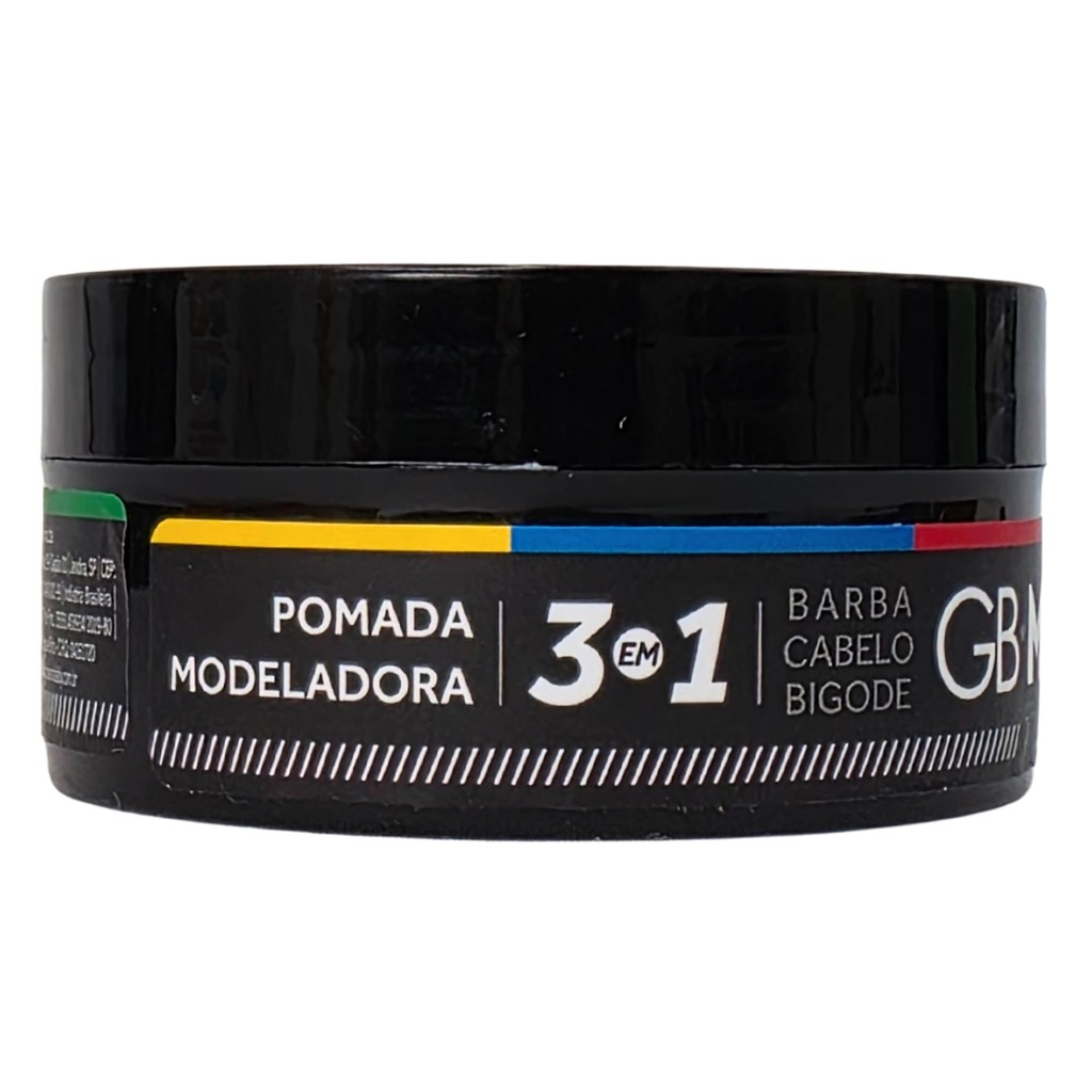 Pomada Modeladora 3 em 1 Barba, Cabelo e Bigode GB Men Giovanna Baby 50g