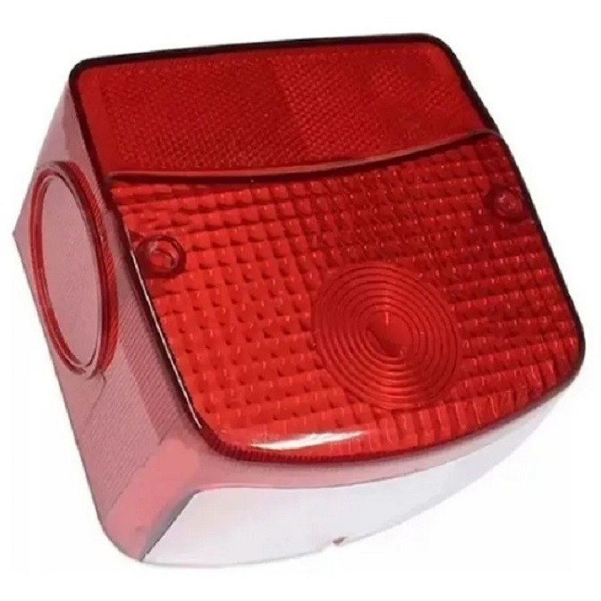 Lente Lanterna Traseira Intruder125 2002 a 2011 Verm C/Vigia Cristal