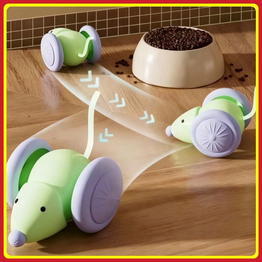 Brinquedo Interativo para Gatos com Movimento Automático – USB C Recarregável brinquedos inteligentes para animais