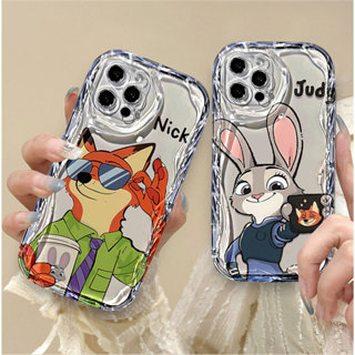 Capa Para iPhone 17 Pro Max 17Air 16 15 13 11 14 12 11 Xs XR Animais Loucos Cidade Raposa-Coelho Casal Caso De Telefone em Oferta na Shopee