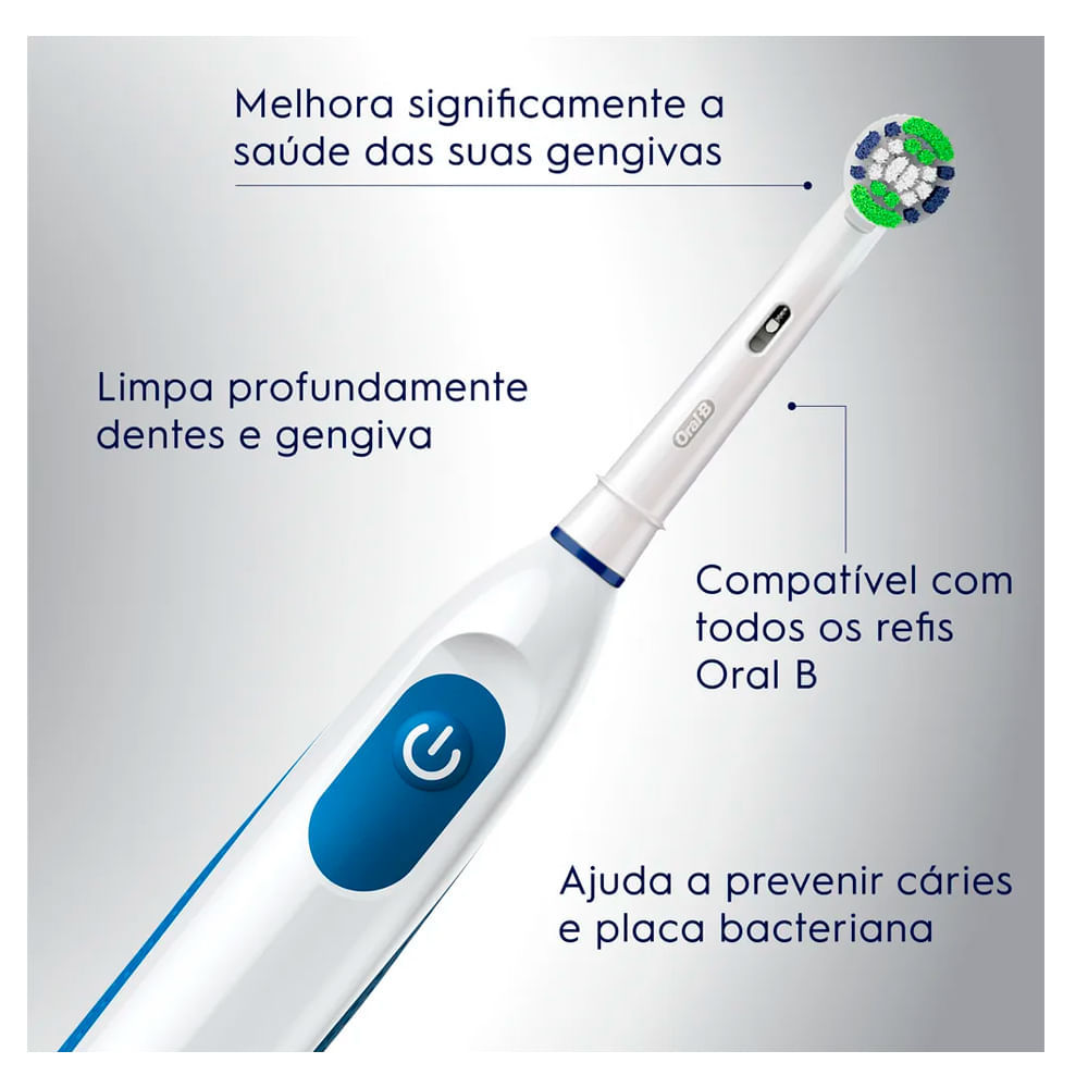 Detalhes do Escova Elétrica Oral B Pró Saúde Power