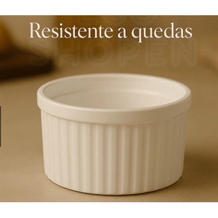 Ramequim 90 ML Plástico Resistente em Oferta na Shopee