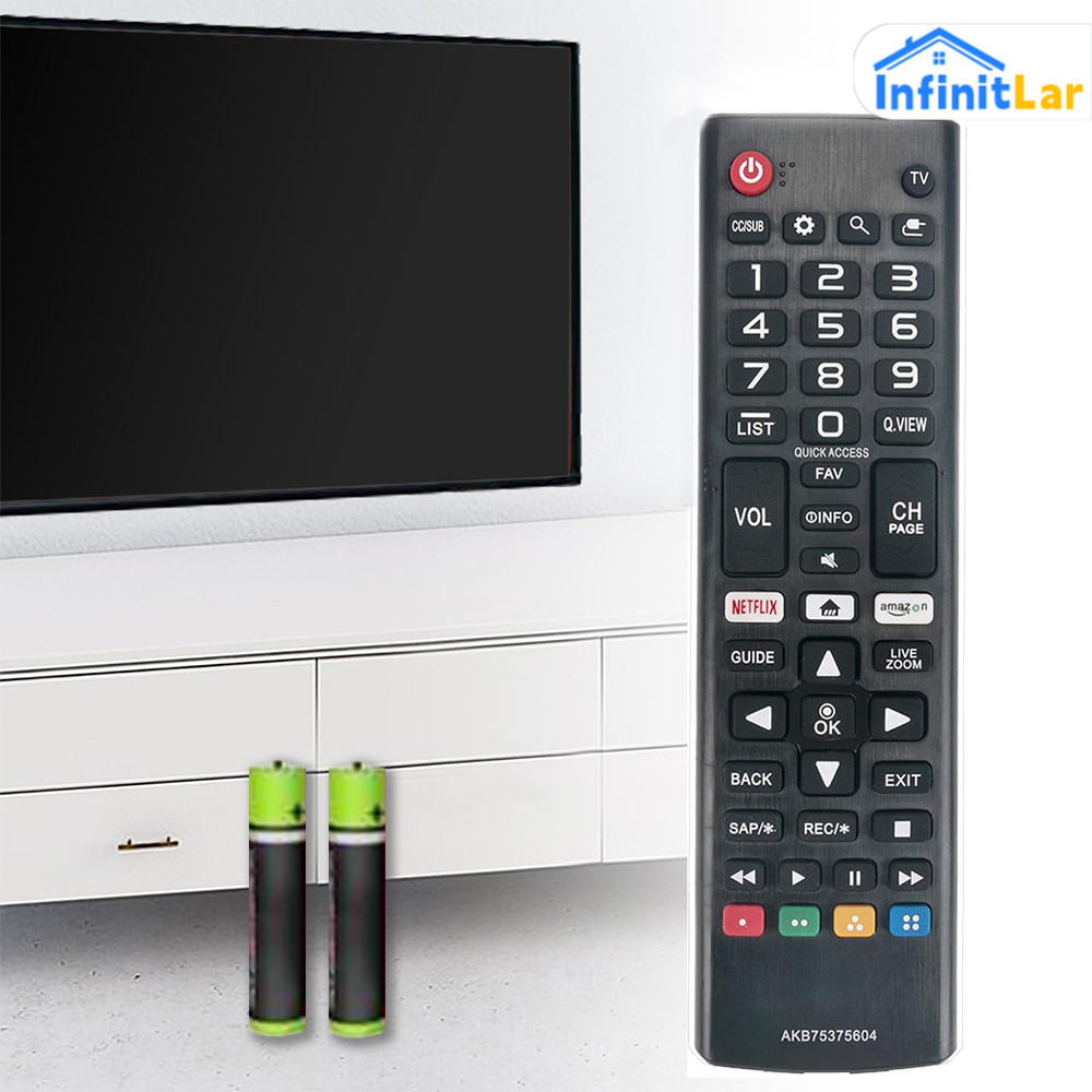 Controle Remoto Universal para TVs LG de 24 a 65 Polegadas Smart 4K LED LCD