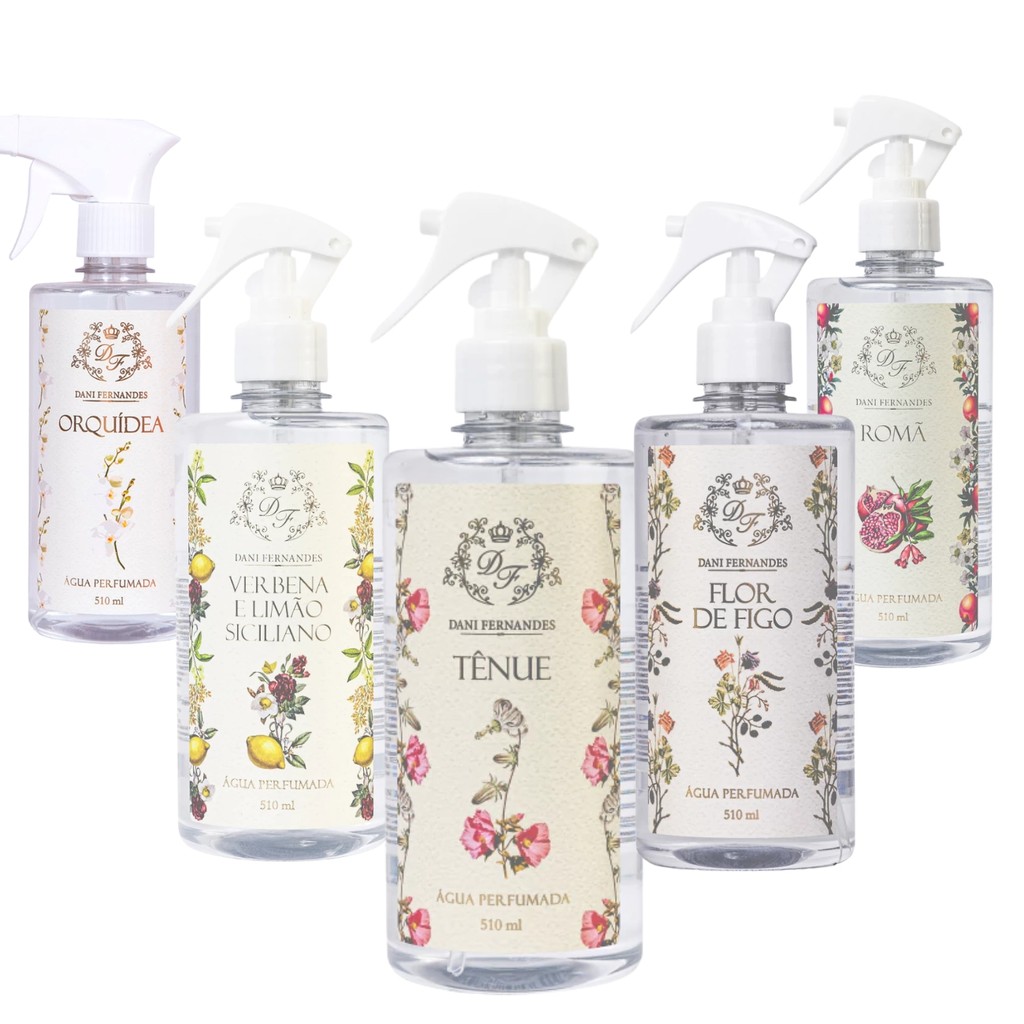 Água perfumada Dani Fernandes Tênue - Flor de Figo Romã Orquídea - Aromatizante Ambientes e Roupas em Oferta na Shopee